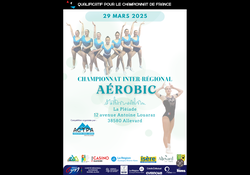 Championnat Inter-Régional d’Aėrobic le 29 mars 2025 à la Plėiade