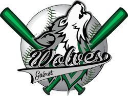 logo du club Les Wolves - Baseball club de Guéret