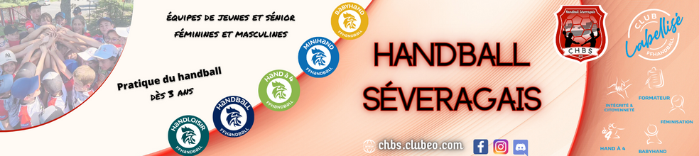 Club Handball Séveragais : site officiel du club de handball de Severac d'Aveyron - clubeo