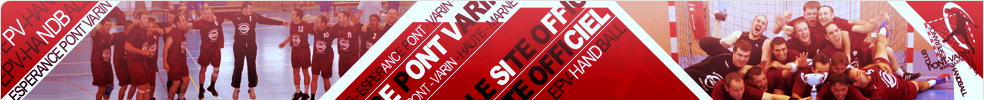 Espérance Pont-Varin : site officiel du club de handball de WASSY - clubeo