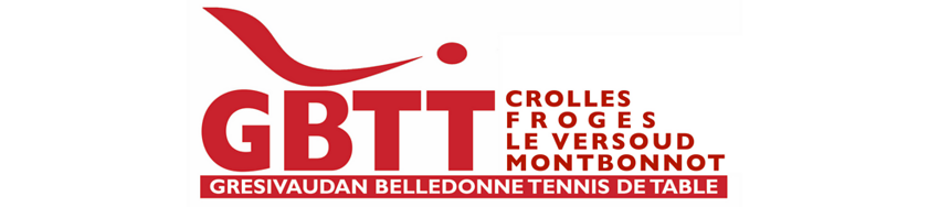 Grésivaudan Belledonne Tennis de Table : site officiel du club de tennis de table de Froges - clubeo