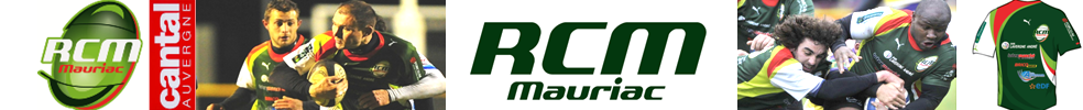 RACING   CLUB   MAURIAC   15 : site officiel du club de rugby de MAURIAC - clubeo