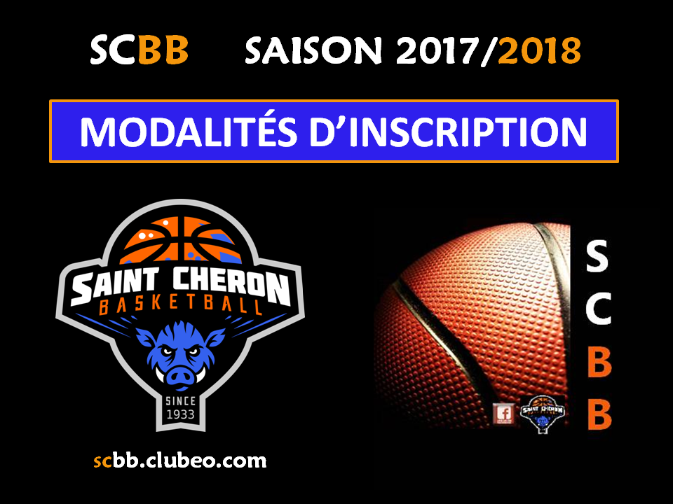 Actualité - INSCRIPTIONS SCBB SAISON 2017/2018 - club ...