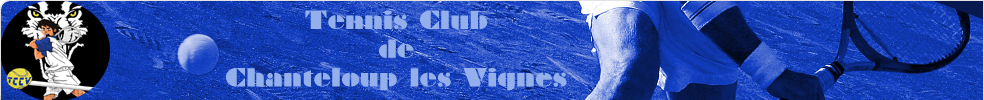 Tennis Club de Chanteloup les Vignes : site officiel du club de tennis de CHANTELOUP LES VIGNES - clubeo